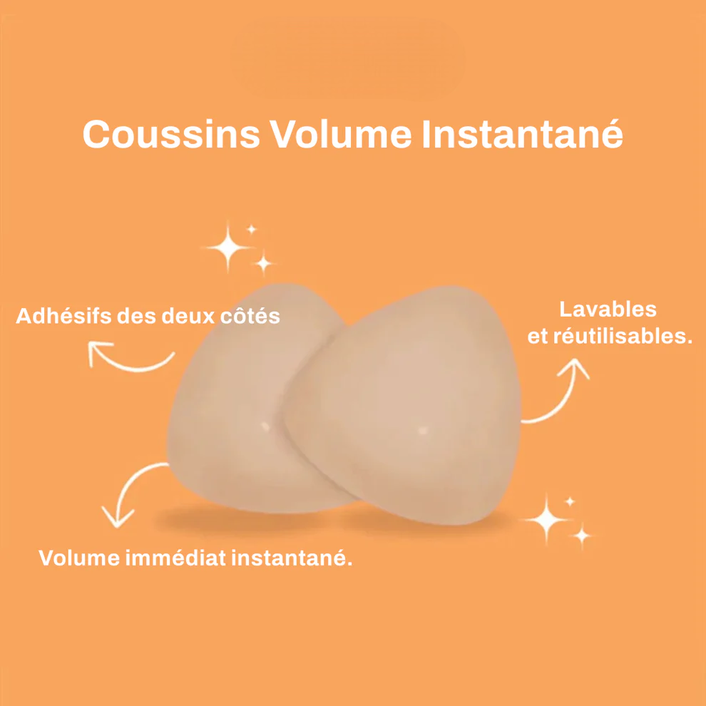 Coussinets Push-Up Invisibles sans soutiens-gorge